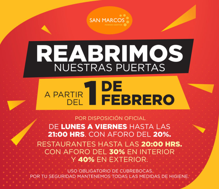 Abierto, ayúdanos a cuidarte